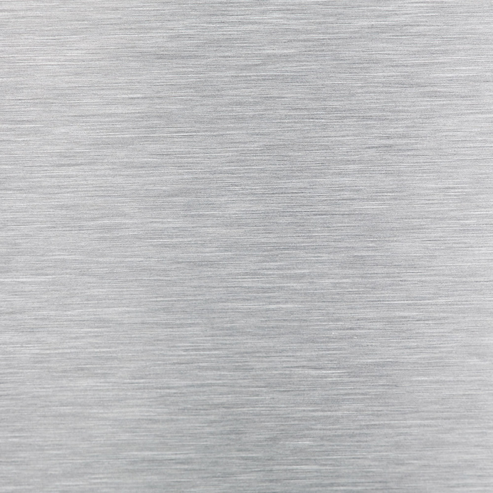 Plaque standard Aluminium brossé