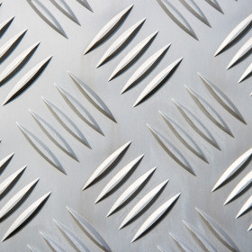 Plaque standard Aluminium à larmes antidérapant